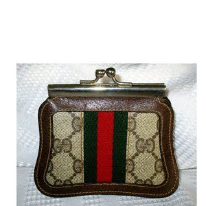 Gucci Coin Purse Wallet Vintage Awesome